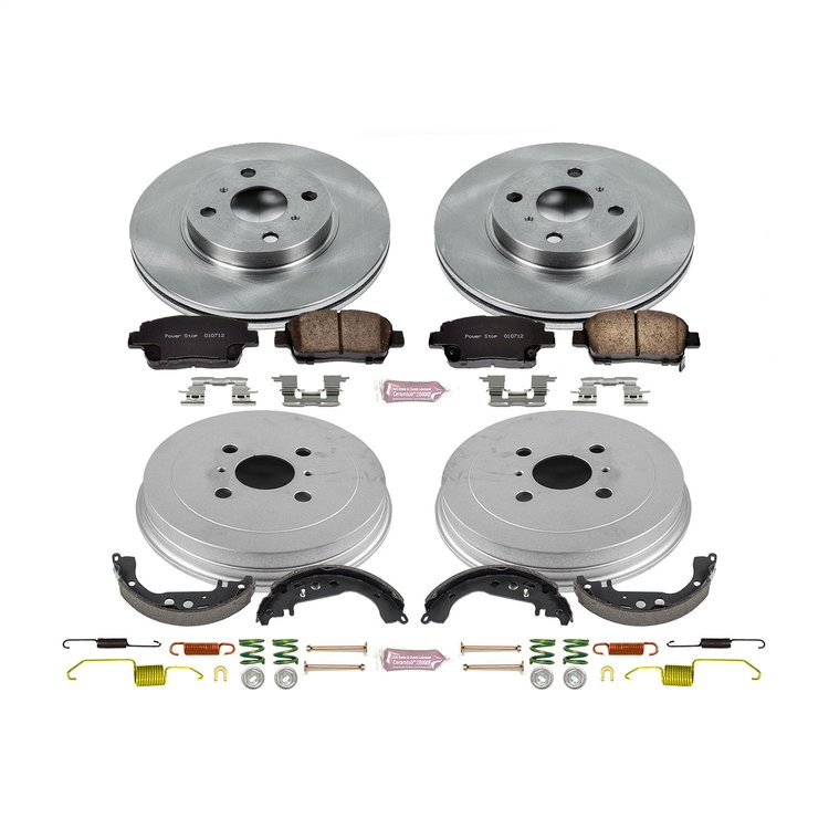 Autospecialty OE Stock Replacement 1-Click Daily Driver Brake Kit
