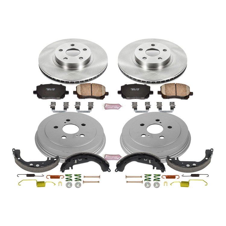 Autospecialty OE Stock Replacement 1-Click Daily Driver Brake Kit