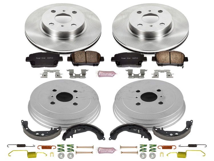 Autospecialty OE Stock Replacement 1-Click Daily Driver Brake Kit
