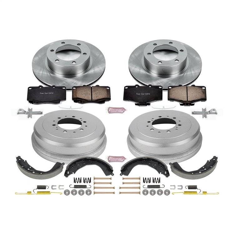 Autospecialty OE Stock Replacement 1-Click Daily Driver Brake Kit