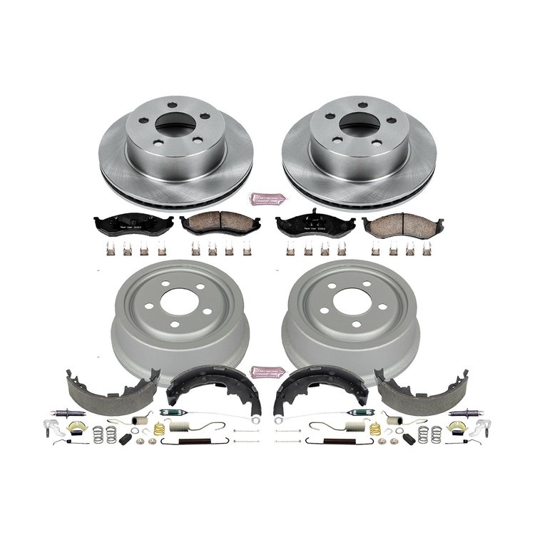 Autospecialty OE Stock Replacement 1-Click Daily Driver Brake Kit