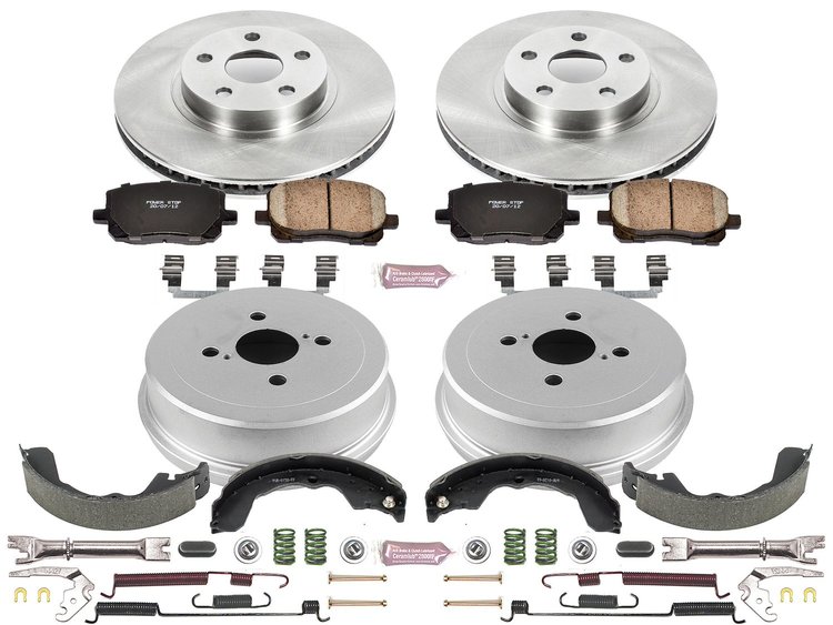 Autospecialty OE Stock Replacement 1-Click Daily Driver Brake Kit