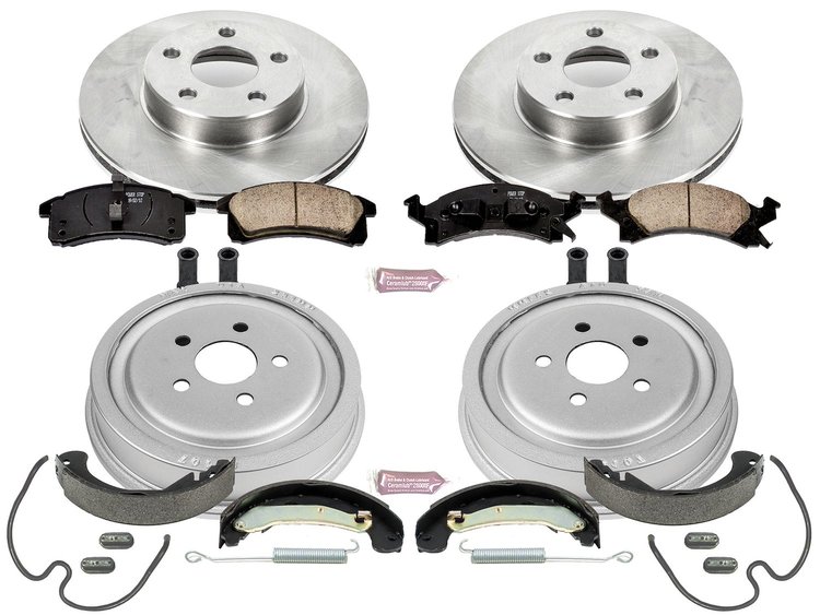 Autospecialty OE Stock Replacement 1-Click Daily Driver Brake Kit