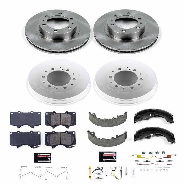 Autospecialty OE Stock Replacement 1-Click Daily Driver Brake Kit