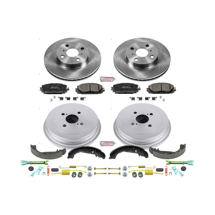 Autospecialty OE Stock Replacement 1-Click Daily Driver Brake Kit