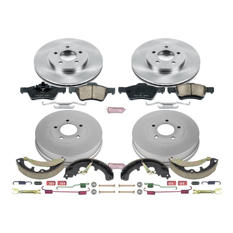 Autospecialty OE Stock Replacement 1-Click Daily Driver Brake Kit