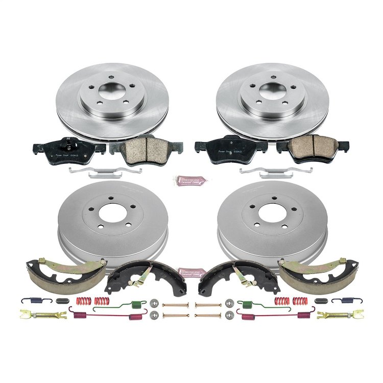 Autospecialty OE Stock Replacement 1-Click Daily Driver Brake Kit