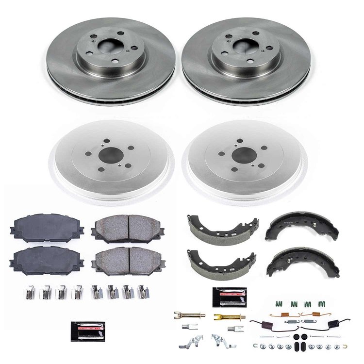 Autospecialty OE Stock Replacement 1-Click Daily Driver Brake Kit