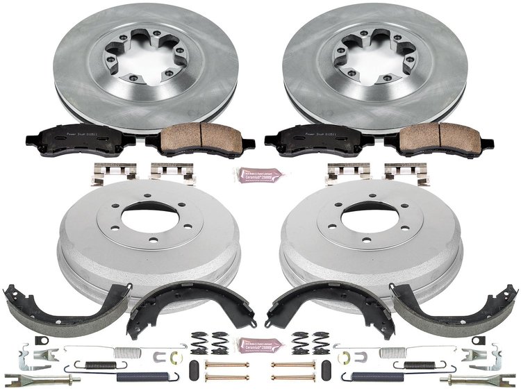 Autospecialty OE Stock Replacement 1-Click Daily Driver Brake Kit