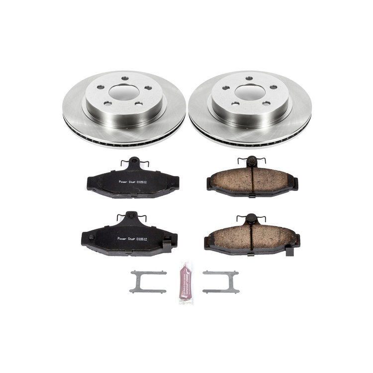 Autospecialty OE Stock Replacement 1-Click Daily Driver Brake Kit