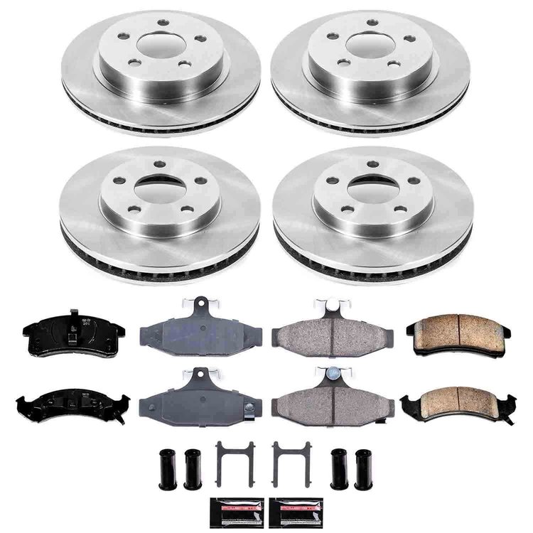 Autospecialty By Power Stop 1-Click Daily Driver Brake Kits