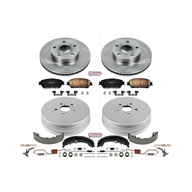 Autospecialty OE Stock Replacement 1-Click Daily Driver Brake Kit