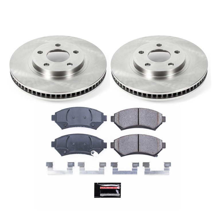 Autospecialty OE Stock Replacement 1-Click Daily Driver Brake Kit