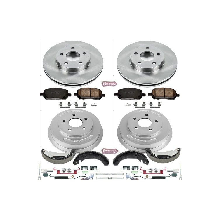 Autospecialty OE Stock Replacement 1-Click Daily Driver Brake Kit