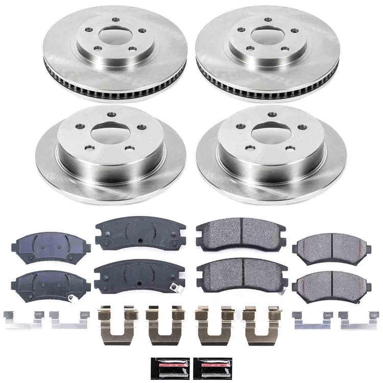 Autospecialty By Power Stop 1-Click Daily Driver Brake Kits