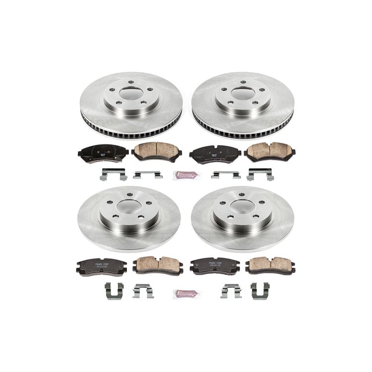 Autospecialty By Power Stop 1-Click Daily Driver Brake Kits