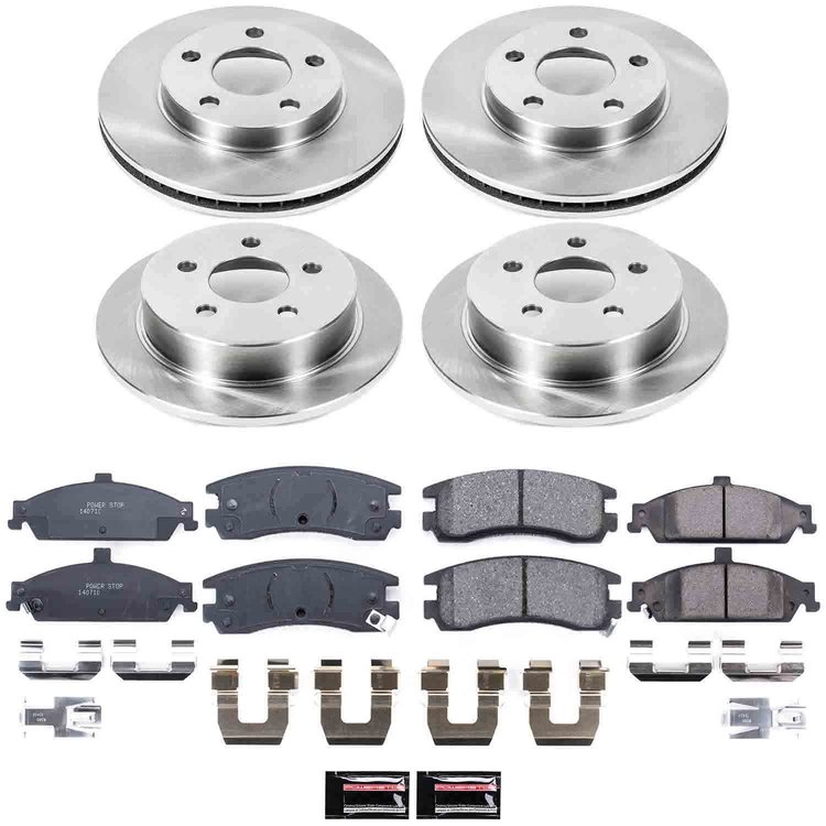 Autospecialty By Power Stop 1-Click Daily Driver Brake Kits