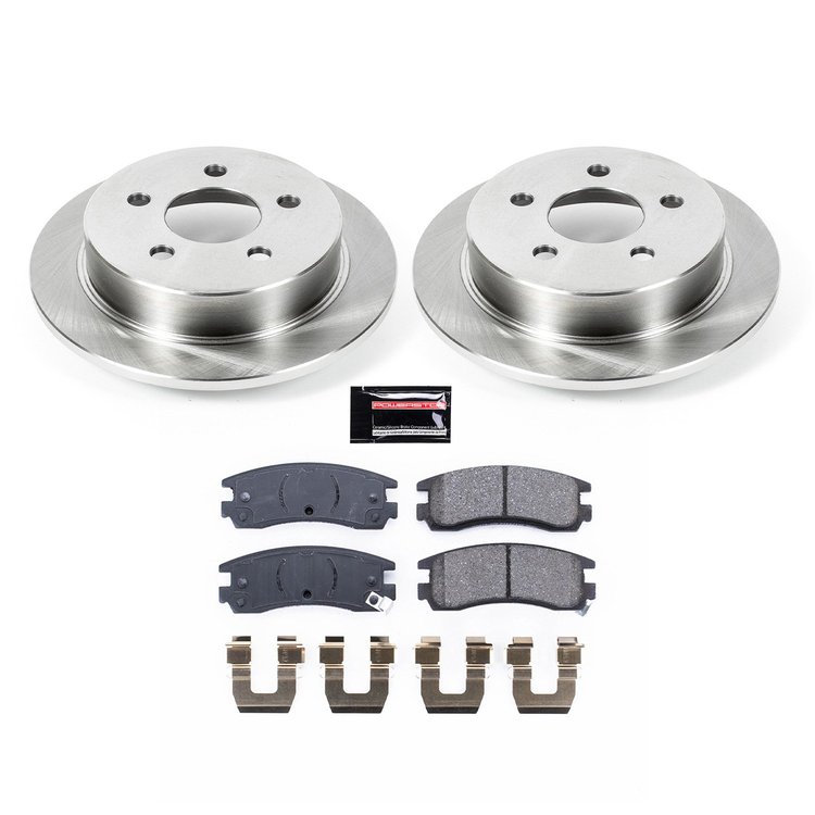 Autospecialty OE Stock Replacement 1-Click Daily Driver Brake Kit