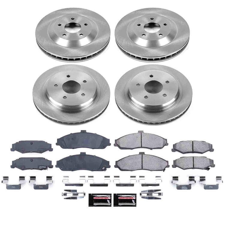 Autospecialty By Power Stop 1-Click Daily Driver Brake Kits