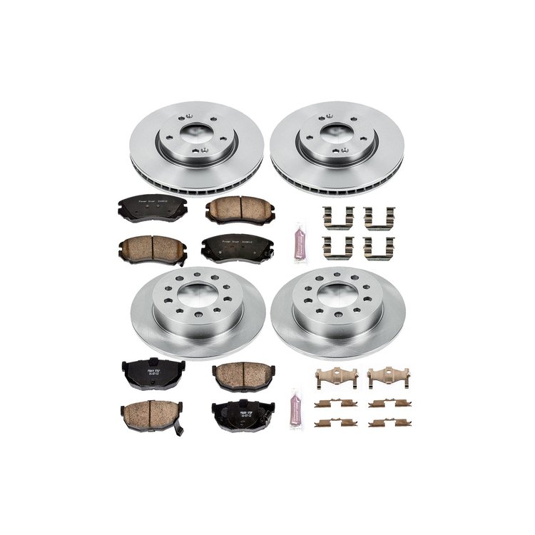 Autospecialty By Power Stop 1-Click Daily Driver Brake Kits