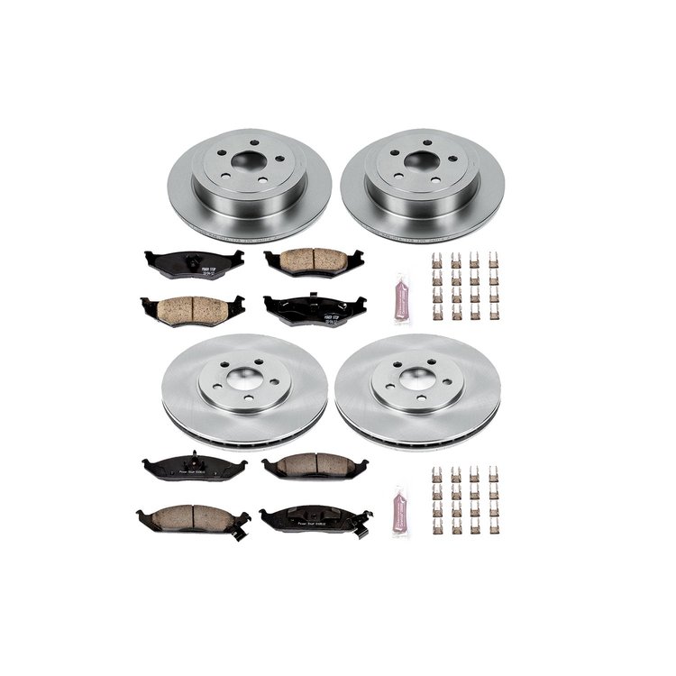 Autospecialty By Power Stop 1-Click Daily Driver Brake Kits