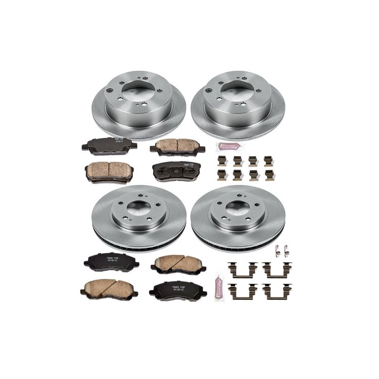 Autospecialty By Power Stop 1-Click Daily Driver Brake Kits