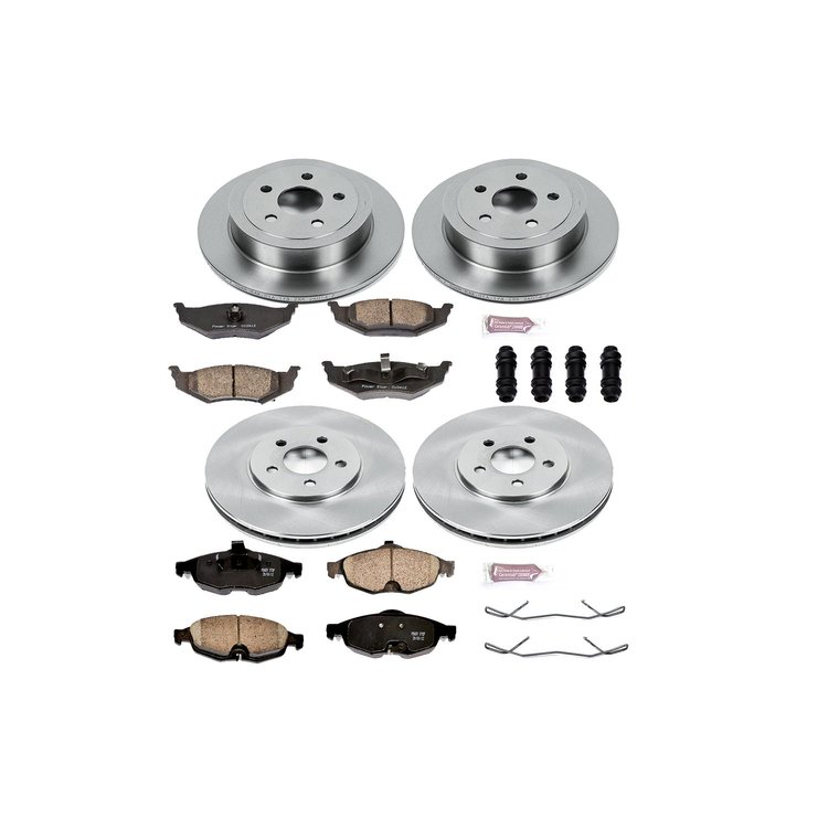 Autospecialty By Power Stop 1-Click Daily Driver Brake Kits