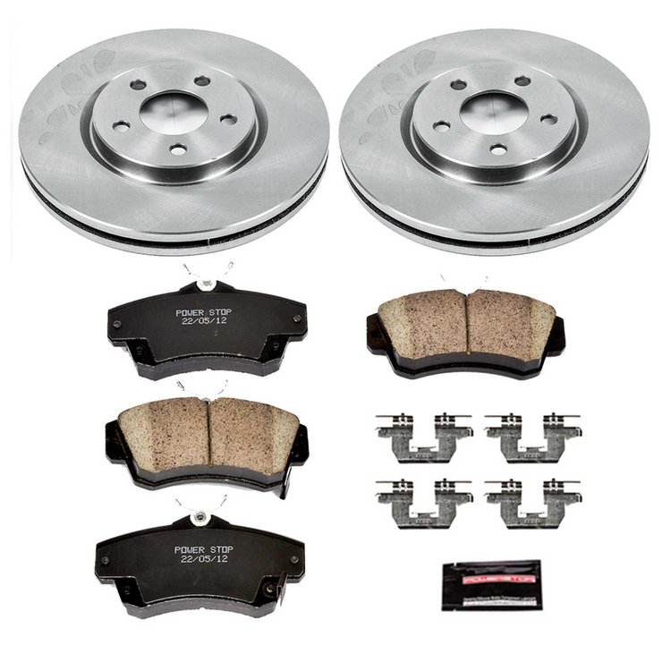 Autospecialty By Power Stop 1-Click Daily Driver Brake Kits