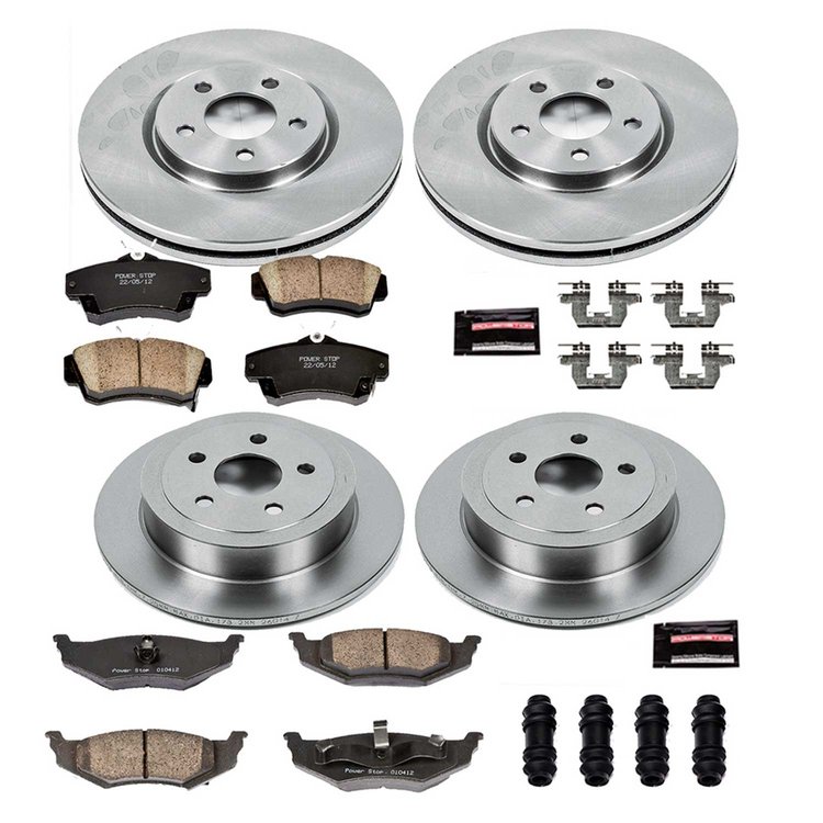 Autospecialty By Power Stop 1-Click Daily Driver Brake Kits