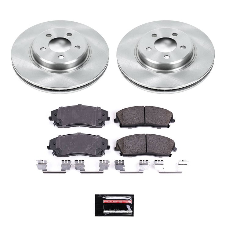 Autospecialty OE Stock Replacement 1-Click Daily Driver Brake Kit