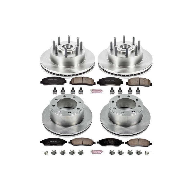 Autospecialty By Power Stop 1-Click Daily Driver Brake Kits