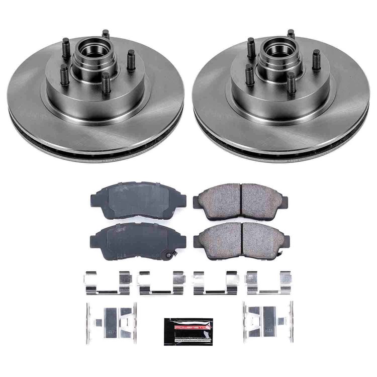 Autospecialty By Power Stop 1-Click Daily Driver Brake Kits