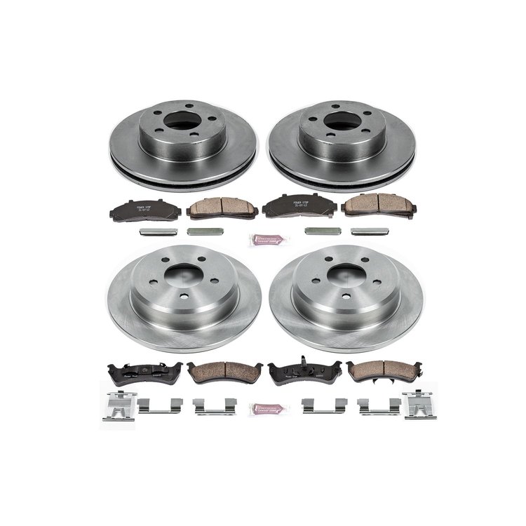 Autospecialty By Power Stop 1-Click Daily Driver Brake Kits