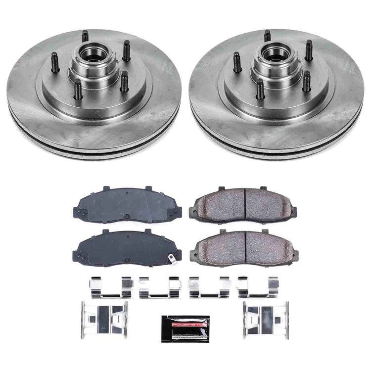 Autospecialty By Power Stop 1-Click Daily Driver Brake Kits