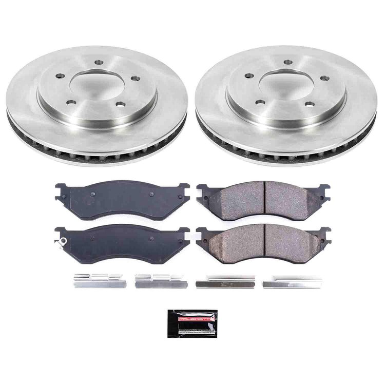 Autospecialty OE Stock Replacement 1-Click Daily Driver Brake Kit