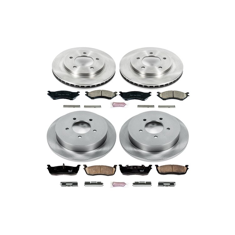 Autospecialty By Power Stop 1-Click Daily Driver Brake Kits
