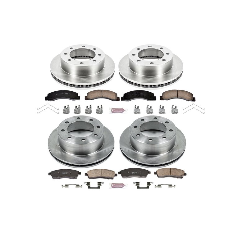 Autospecialty By Power Stop 1-Click Daily Driver Brake Kits