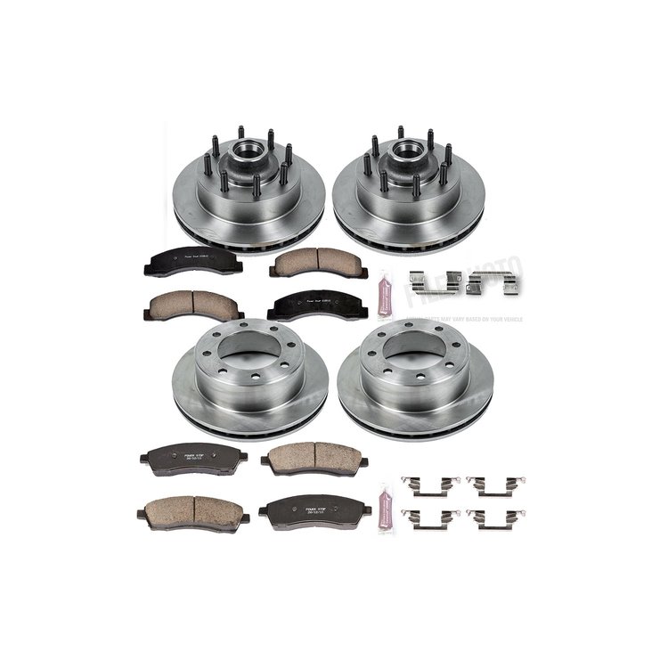 Autospecialty By Power Stop 1-Click Daily Driver Brake Kits