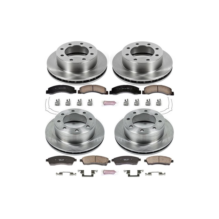 Autospecialty By Power Stop 1-Click Daily Driver Brake Kits