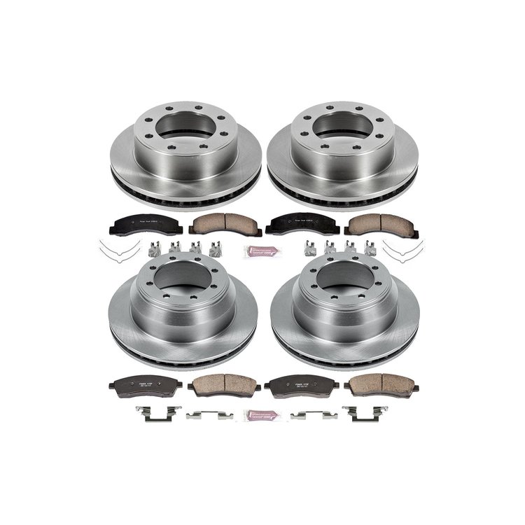 Autospecialty By Power Stop 1-Click Daily Driver Brake Kits