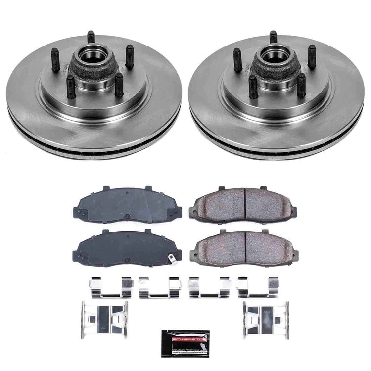 Autospecialty OE Stock Replacement 1-Click Daily Driver Brake Kit