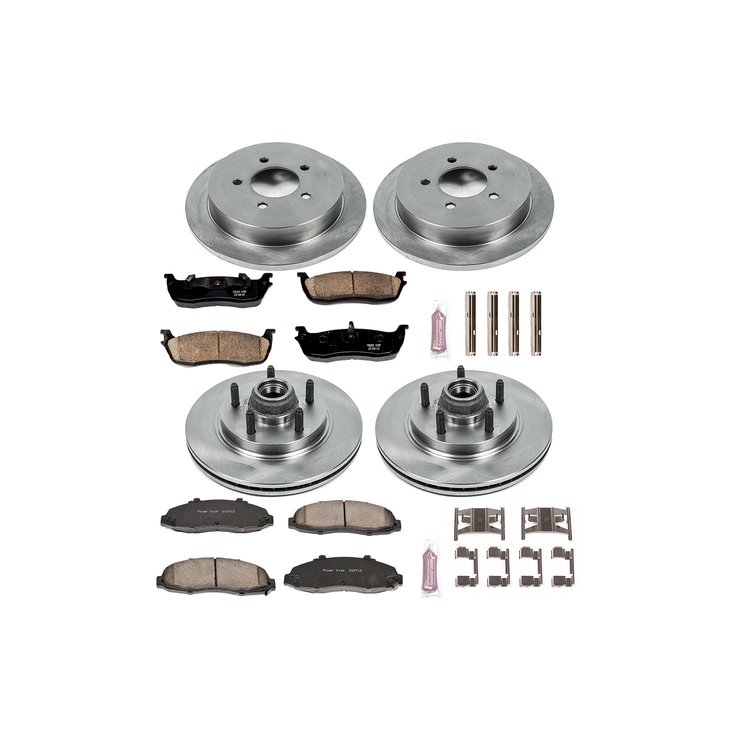 Autospecialty By Power Stop 1-Click Daily Driver Brake Kits