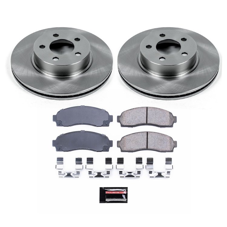 Autospecialty OE Stock Replacement 1-Click Daily Driver Brake Kit