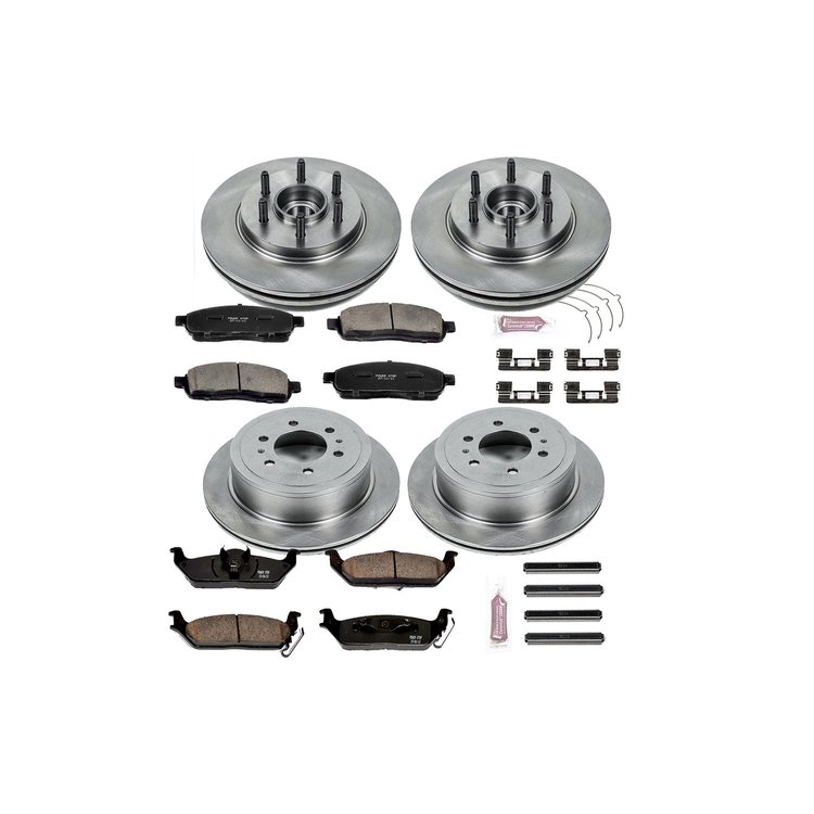 Autospecialty By Power Stop 1-Click Daily Driver Brake Kits