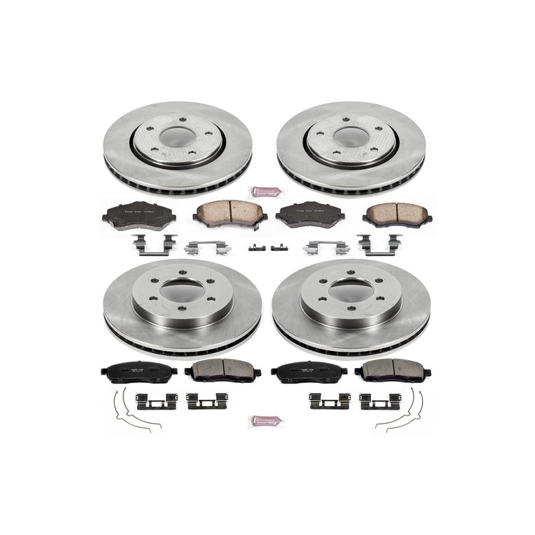 Autospecialty By Power Stop 1-Click Daily Driver Brake Kits