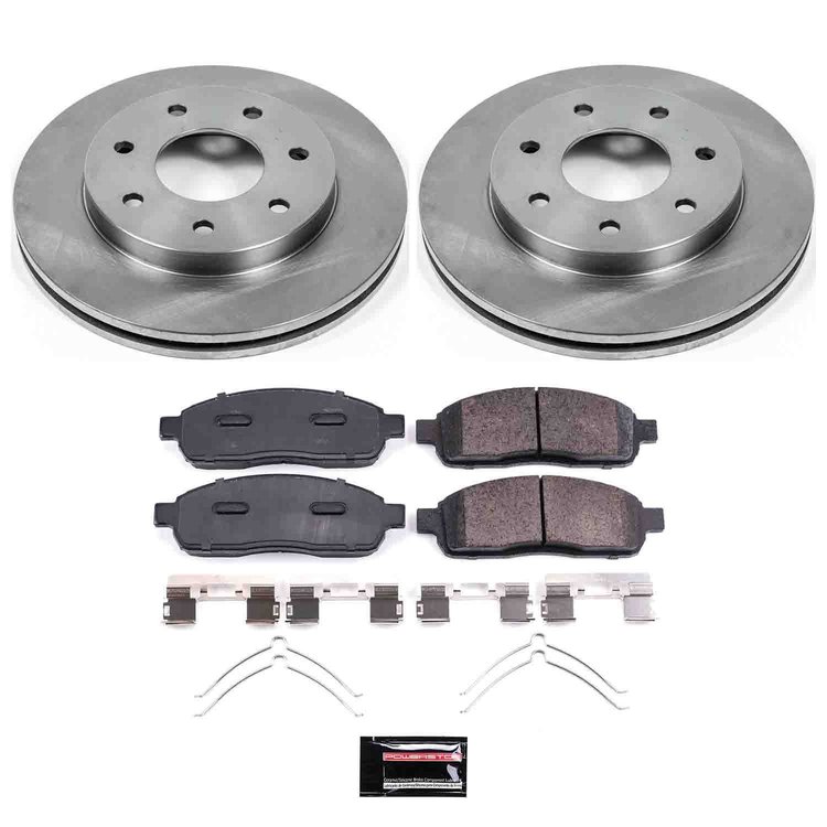 Autospecialty By Power Stop 1-Click Daily Driver Brake Kits