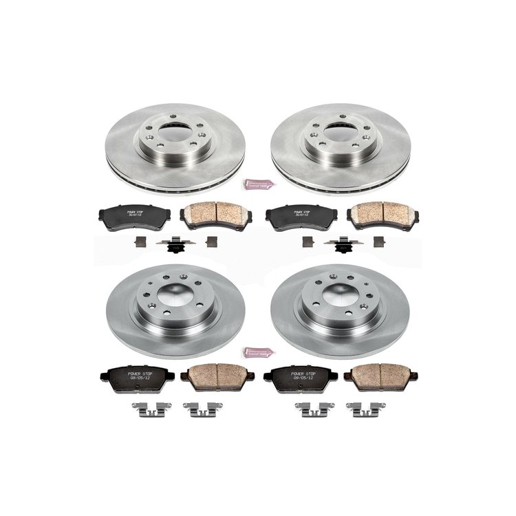 Autospecialty By Power Stop 1-Click Daily Driver Brake Kits