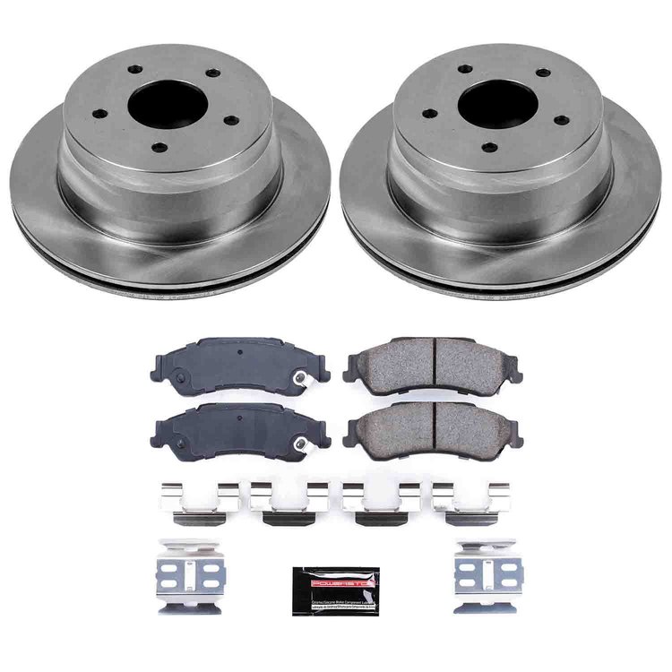 Autospecialty OE Stock Replacement 1-Click Daily Driver Brake Kit