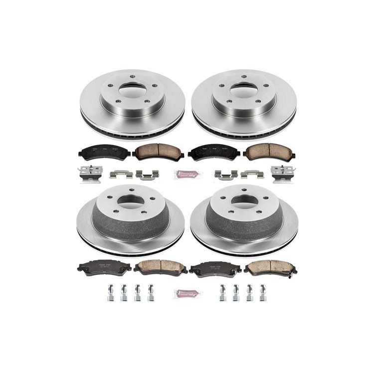 Autospecialty By Power Stop 1-Click Daily Driver Brake Kits