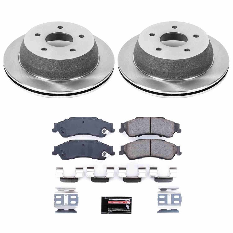Autospecialty By Power Stop 1-Click Daily Driver Brake Kits